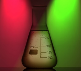 Messkolben: Forscher steuern Bakterien gezielt (Foto: Colourbox)
