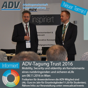 ADV Tagung Trust 2016 (Foto: ADV/M. Brank)