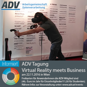 ADV-Tagung Virtual Reality meets Business (Foto: ADV/M. Brank)