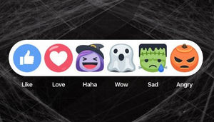 Halloween-Special: Facebook tauscht Emojis aus (Foto: twitter.com/1027KIISFM)