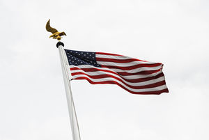 US-Nationalflagge: Bot hilft bei US-Visum (Foto: H.D.Volz, pixelio.de)