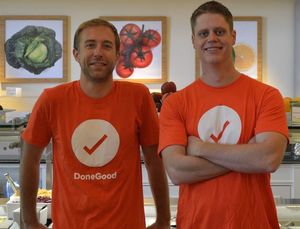 Die beiden DoneGood-Gründer Schwarz und Jacobsen (Foto: donegood.co)
