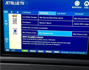 Bord-TV: Reisende sehen Doku 