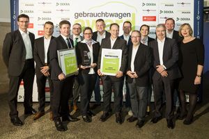 Autohaus Cottbus gewinnt den Gebrauchtwagen Award 2017 (Foto: VBM/S. Bausewein)