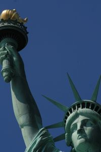 Freiheitsstatue: Trump gegen 