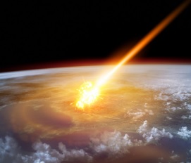Asteroid trifft die Erde: ein seltenes Ereignis (Foto: iStock/Solarseven)