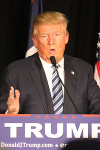 Donald Trump: Persönliche Zielscheibe im Wahlkampf (Foto: flickr/Matt A.J.)