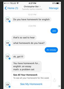 Chatbot: 