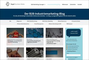 Vogel Business Media launcht ersten B2B-Industriemarketing-Blog (Foto: VBM)