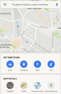 Google Maps: Schnellauswahl hilft bei schlechter Verbindung (Foto: google.com)