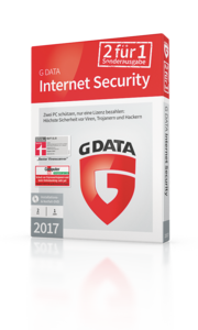 G DATA Internet Security 2017 Sonderedition 2 für 1 (© G DATA Software AG)