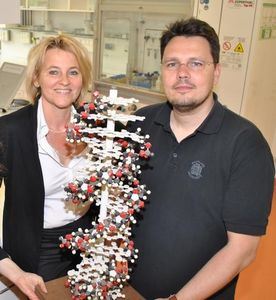 Alexandra K. Kiemer und Dr. Frank Breinig (Foto: Claudia Ehrlich)