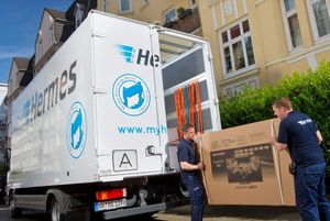 Hermes-Lieferung: Unternehmen will grüner werden (Foto: hermesworld.com)