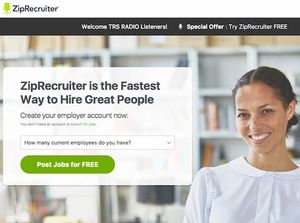ZipRecruiter: Unternehmen leistet sich Ausrutscher (Foto: ziprecruiter.com)
