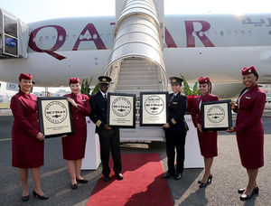 Qatar Airways ausgezeichnet (Foto: Qatar Airways)