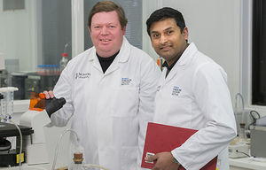 Die beiden Asthma-Forscher Royce und Samuel (rechts) (Foto: monash.edu)
