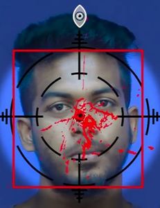 Volltreffer: Gewaltverherrlichung per App (Foto: youtu.be/On64s87WSkU)