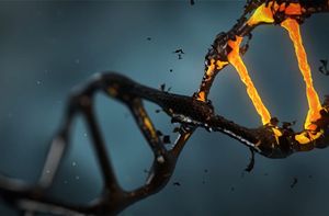 Virus in DNA: Erbgut übernimmt Computer (Foto: pixabay.com, lisichik)