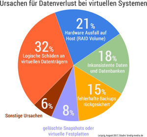 Datenverlust: Ursachen bei virtuellen Systemen (Grafik: bindig-media.de)