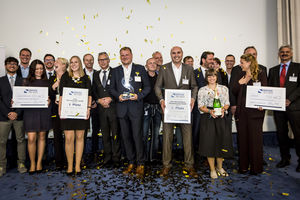 Erst- und Zweitplatzierte des Service Awards 2017 (Foto: Stefan Bausewein)