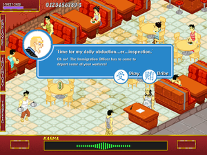 Einwanderungsbehörde: Feind aller China-Lokale (Foto: bigotreegames.com) Einwanderungsbehörde: Feind aller China-Lokale (Foto: bigotreegames.com)