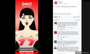 Facebook: Werbung wurde bereits zurückgezogen (Foto: facebook.com)