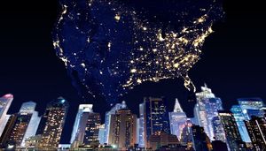 Skyline von New York: Blackout wäre nur kurzfristig (Bildmontage: llnl.gov)