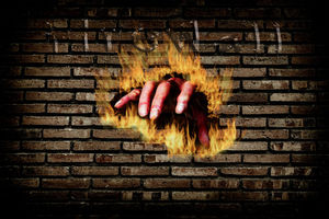 Hand aus dem Nichts: Viele werden Opfer im Web (Foto: Bernd Kasper, pixelio.de)