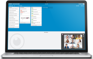 Videokonferenz in Trello (Foto: eyeson)