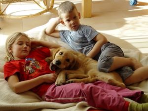 Kinder: Hunde schützen vor Krankheit (Foto: pixelio.de, Heike Berse)