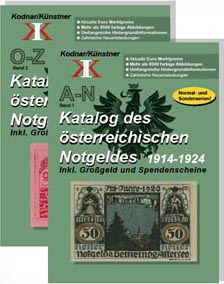 Katalog des österreichischen Notgeldes (Foto: Mag. Johann Kodnar)