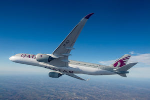 Das modernste Flugzeug der Welt: A350 (© Qatar Airways)