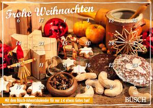 Mit Büsch-Adventskalender Gutes tun (Foto: Büsch)