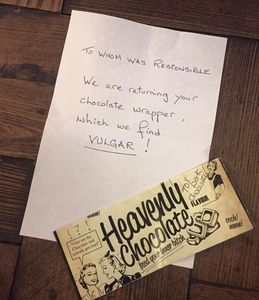 Verpackung: sorgt bei Kunden für Entrüstung (Foto: facebook.com)