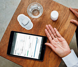 Kontrolle per Tablet: Optimale Medikation wird möglich (Foto: proteus.com)