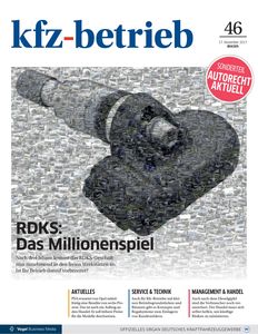 kfz-betrieb mit RDKS-Titelstory (Quelle: kfz-betrieb)