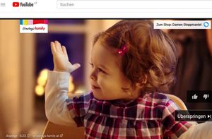 Werbung mit Kleinkind: Neue Regeln auch für YouTube-Kunden (Foto: youtube.com)