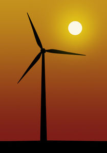 Windrad: Sein Anteil an Stromerzeugung steigt (Foto: Thommy Weiss, pixelio.de)