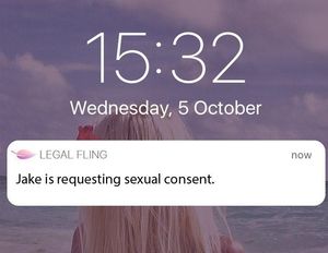 Neue Anfrage von Jake: App organisiert Sexleben (Foto: legalfling.io)