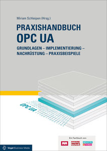 Titelseite Praxishandbuch OPC UA (Foto: VBM-Fachbuch)