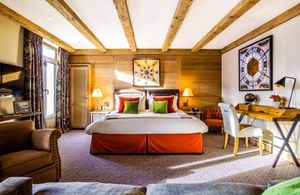 La nouvelle suite Classic du Gstaad Palace (Image : Gstaad Palace)