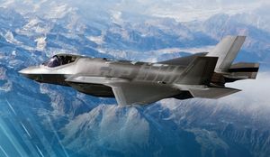 Militär-Hightech: der Kampfjet F-35A (Foto: lockheedmartin.com)