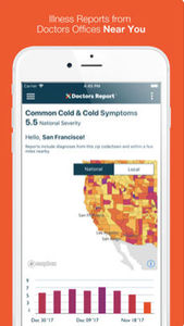 Statistik: Neue App zeigt Ausbreitung von Krankheiten (Foto: doctorsreport.com)