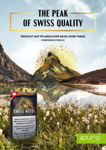 The Peak of Swiss Quality (Copyright: Swiss Weeds Pure Production)