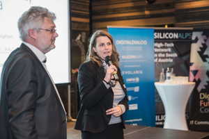 53. Digitaldialog, Angelika Weber und Gerhard Greiner (Foto: ballguide)