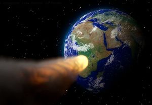 Horror-Szenario: Ein Asteroid rast auf die Erde zu (Foto: pixabay.com/MasterTux)