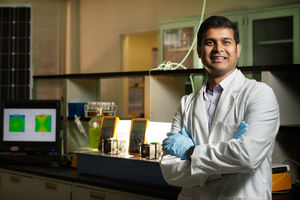 Veera Gnaneswar Gude nutzt Bakterien als Sensoren (Foto: msstate.edu)