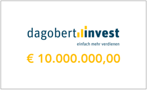EUR 10 Millionen - klarer Marktführer! (© dagobertinvest)