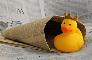 Ente: Sender lässt Nachricht (un-)glaubwürdig werden (Foto: birgitH, pixelio.de) Ente: Sender lässt Nachricht (un-)glaubwürdig werden (Foto: birgitH, pixelio.de)