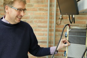 Wissenschaftliches Gitter-Experiment: Turbulenz ist cool (Foto: aau.dk)